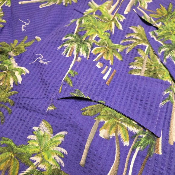 Rhude Hawaiian Shirt Large NWT - Picture 5 of 5
